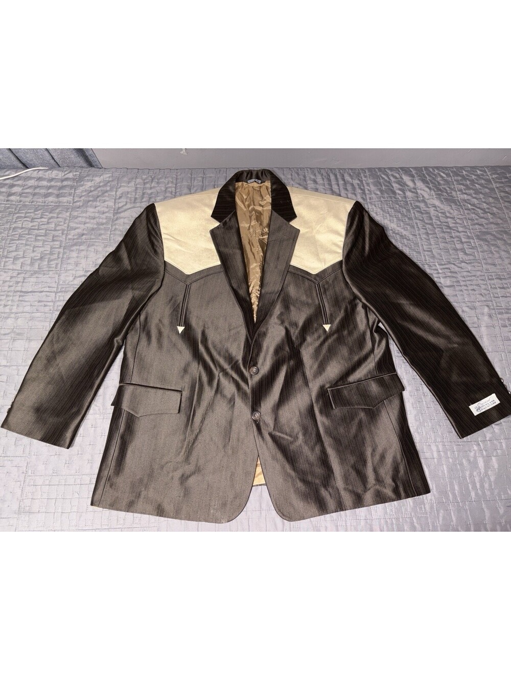 Vintage Silverado Western Sport Coat Blazer – Men's Brown size 48